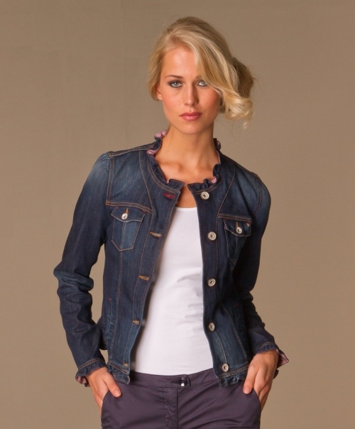 džínsová rifľová bunda vždy aktuálna krásny dizajn