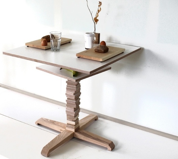 jo nábytok andreas janson stĺpový stôl malá kuchyňa kompakt