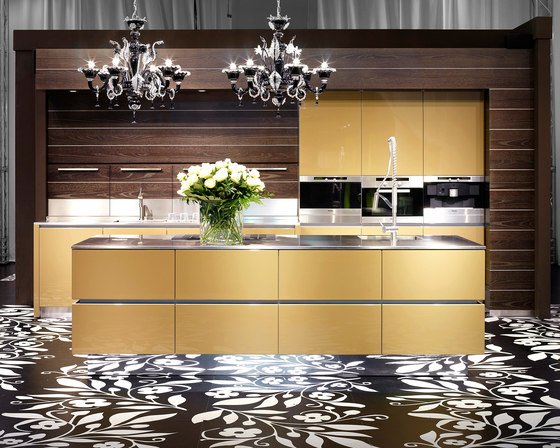dizajn kuchyne kráľovnej arthesi taliansko žltý