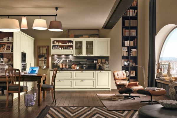 klasické kuchyne-od-Mortini-Mobili-otvorená kuchyňa