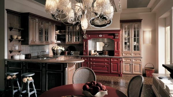 Luxusné kuchyne-by-Mortini-Mobili-víno-červená-polica