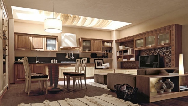 moderné kuchyne-od-Mortini-Mobili-béžové-drevo