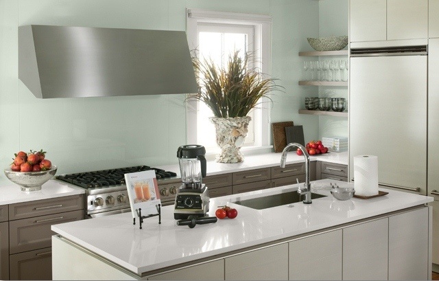 jasne modré nápady na farbu steny moderné Nápady na farbu steny moderné praktické