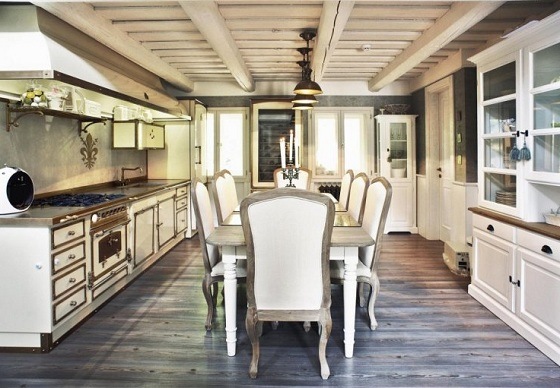 luxusná kuchyňa v klasickom štýle