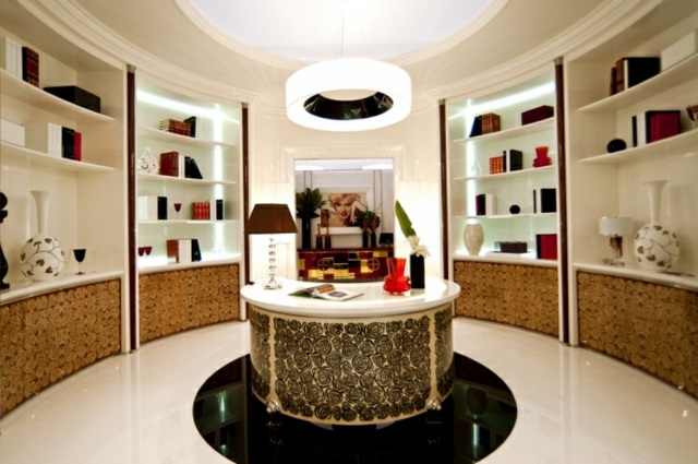 eklektická zmes štýlov malé stolové vázy kvetinový vzor