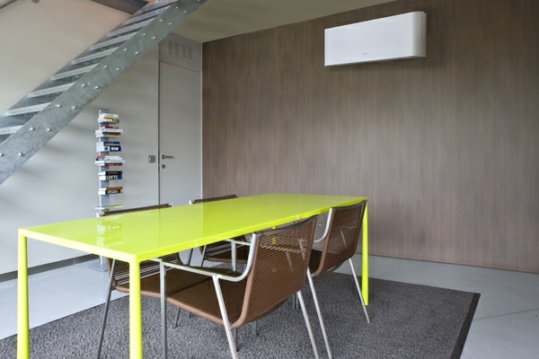 Energeticky účinný vykurovací chladiaci systém klimatizácie