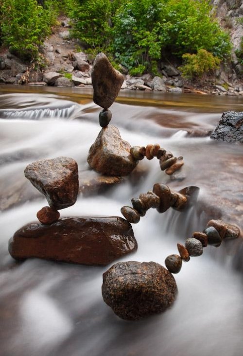 mosty stavby land art od michaela grab