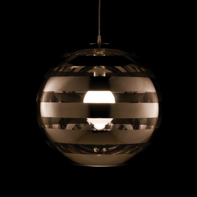 moderné osvetlenie sklenené tienidlo hnedé Sklenené tienidlo hnedej čokoládovej farby