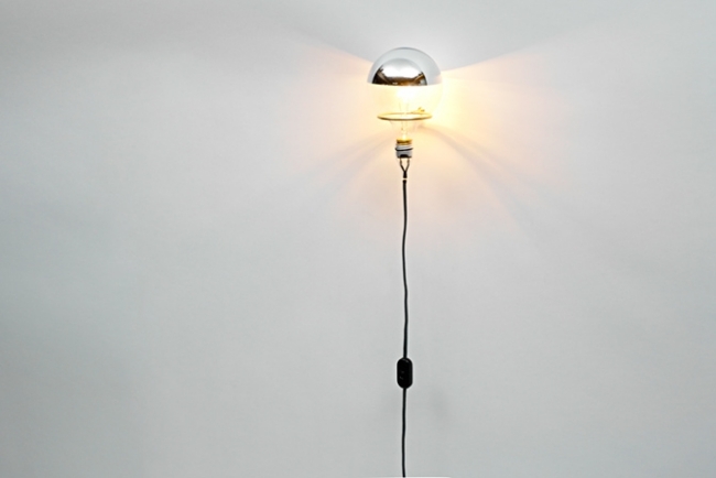 naj minimalistickejšie nástenné svietidlo brendan ravenhil vypínač kábel