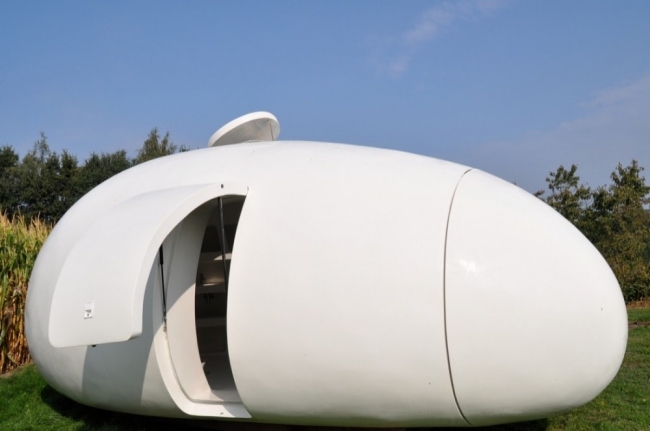 futuristická bytová jednotka blob vb3 dmva architects belgium mobilná bytová jednotka blob vb3 dmva architects belgium