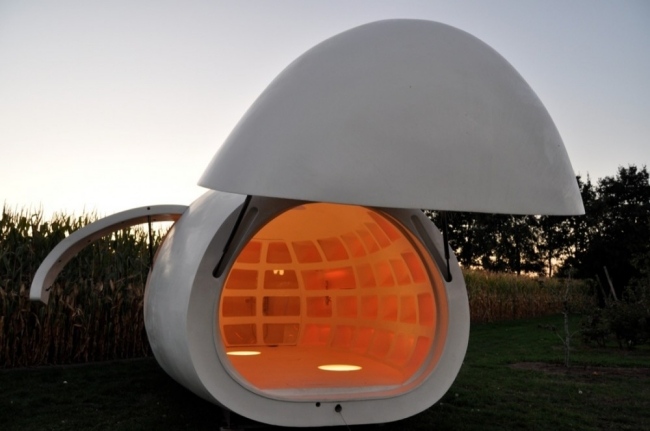 bytová jednotka blob vb3 vnútorné osvetlenie oranžová futuristické mobilná jednotka blob vb3 vnútorné osvetlenie oranžová futuristická