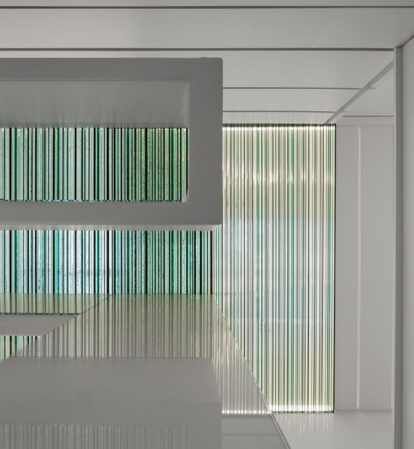 interiérový dizajn zubná kancelária hra svetlo slnko mmvarquitecto