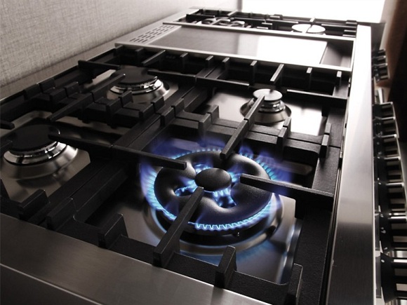 plynová varná doska z nehrdzavejúcej ocele