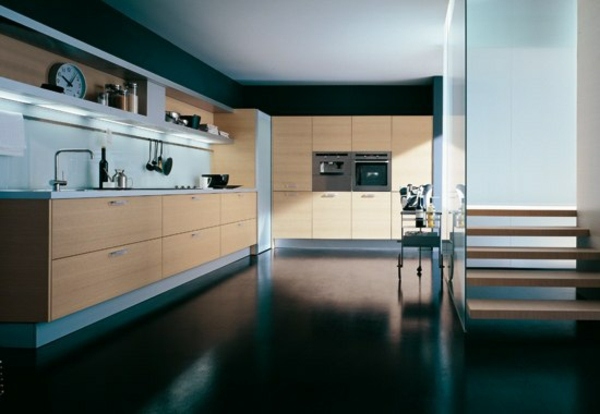 Panelové kuchynské drevené moduly