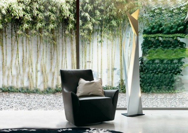 moderné-stojacie-lampy-umelecké-pútavé-geometrické tvary