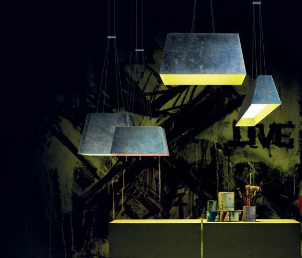 Závesná lampa záhradný stôl štýlové dizajnové žiarovky Taliansko