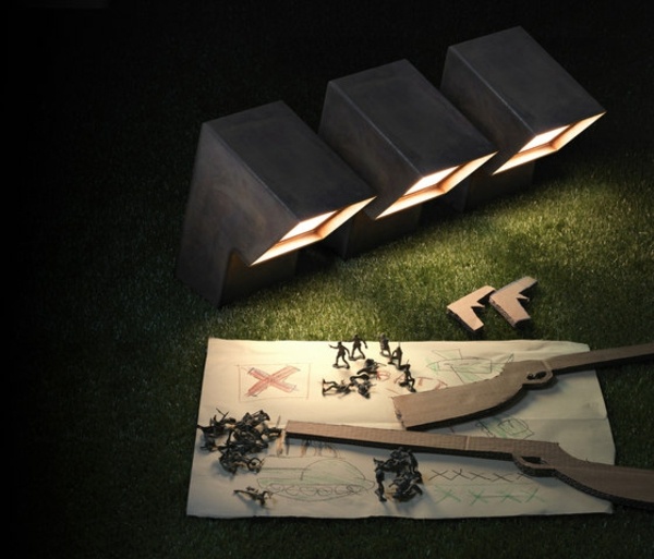 moderné osvetlenie spracovanie kovu sleduje minimalistický vzhľad