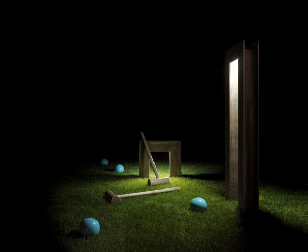 Drevené kovové pólo hra Nápady na dizajn Torremato