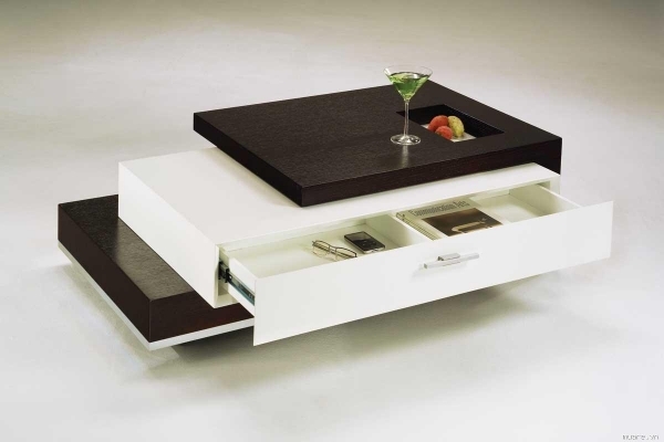 konferenčné stolíky dizajnové zásuvky úložný priestor biela drevená obývačka konferenčné stolíky zásuvky úložný priestor biela drevená obývačka