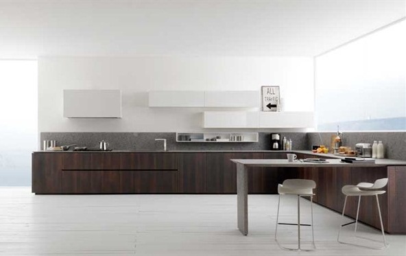 minimalistická kuchyňa Zampieri Cucine -L -tvar minimalistická kuchyňa-Zampieri-Cucine-tvar L