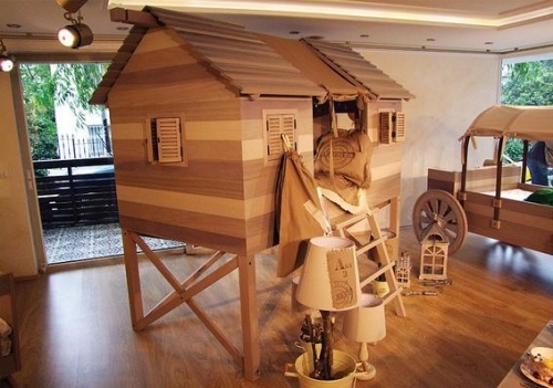 detské zariadenie lacote s rozprávkovými motívmi drevenica