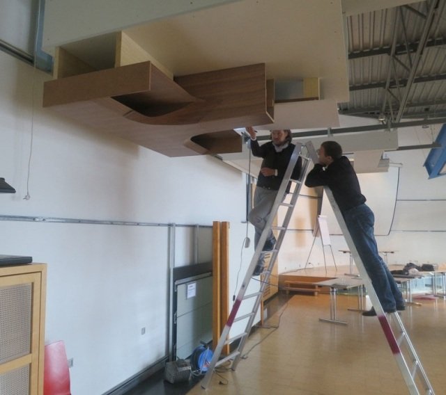 moderný proces prestavby hotelovej strešnej záhrady