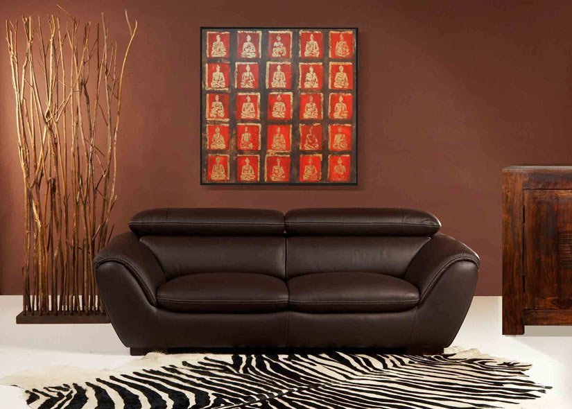 farebná čokoládová obývačka