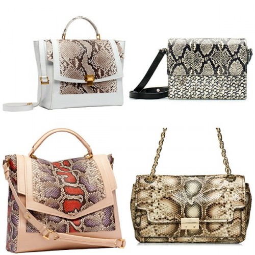 kabelka-trendy-2014-potlač hadej kože
