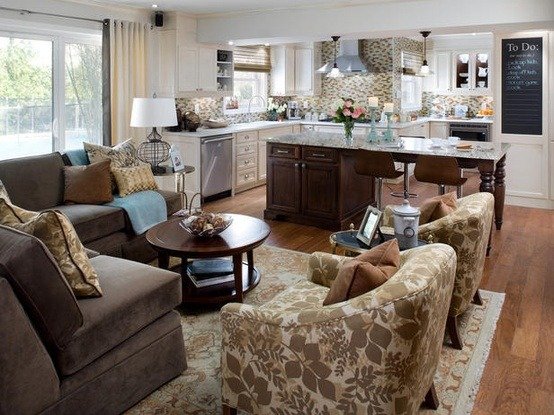 kuchyňa a obývačka-spojené