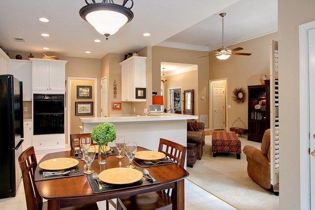 obývačka-otvorená kuchyňa