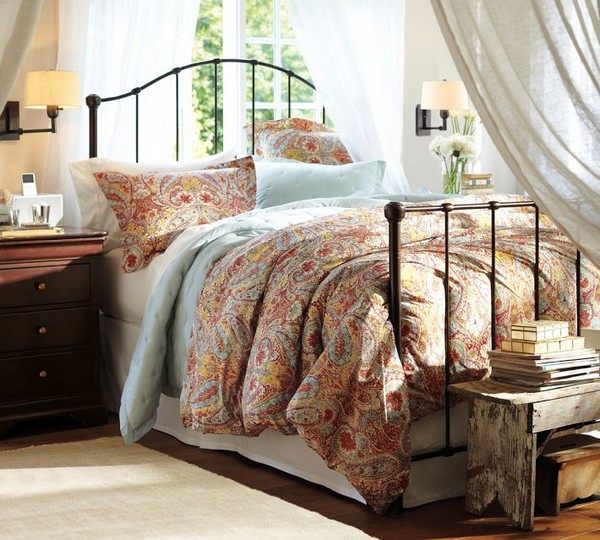 Baldachýn do spálne, ľanová tkanina, tenká