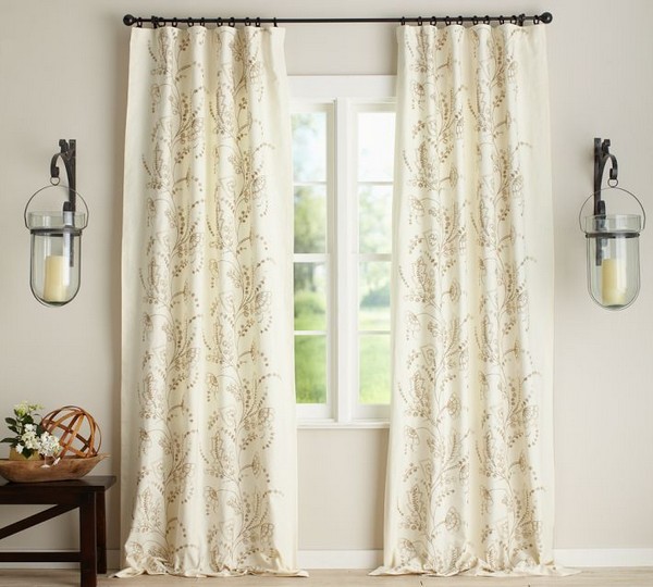 Farby nápady na dekoráciu steny lucerny vo vidieckom štýle