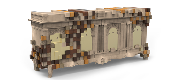 piccadilly príborník béžový klasický moderný boca do lobo