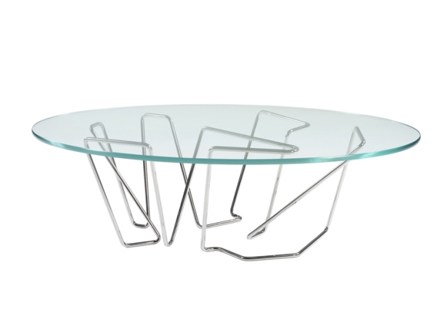 dizajnérsky nábytok do obývačky od Brada Pitta