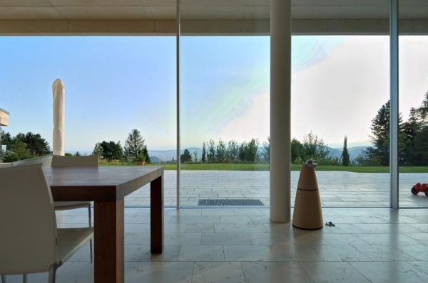 rám okna s neobmedzeným výhľadom na oblohu posuvný sklenený rám s neobmedzeným výhľadom