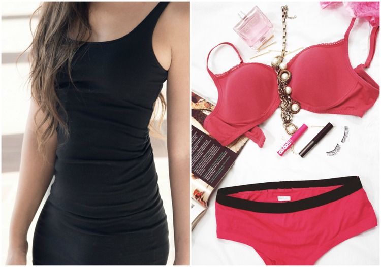 Nohavičky podprsenky z bavlnenej spodnej bielizne