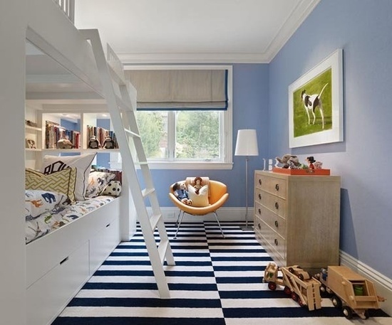 pruhované kobercové nápady na spanie v škôlke