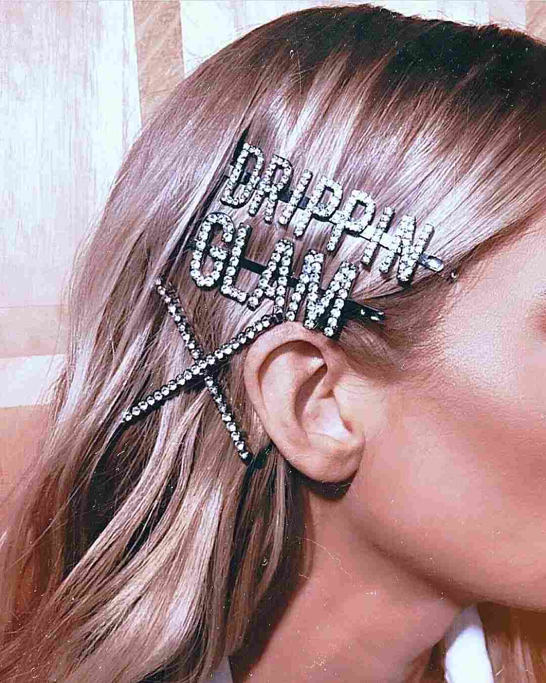 Doplnky do vlasov vlasový klip vyhlásenie letné módne trendy blond vlasy