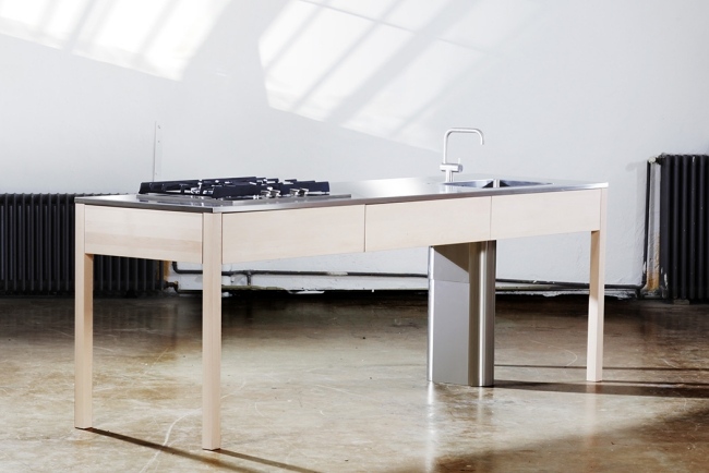 škandinávske kuchyne Cargo tesári kolektívny ostrov