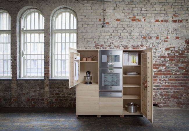 moderné kuchyne náklad v škandinávskom štýle vstavané spotrebiče