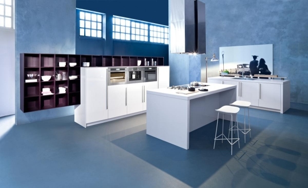 talianske kuchyne od snaidero biely purpurový ostrov talianska kuchyňa navrhuje snaidero biely purpurový ostrov