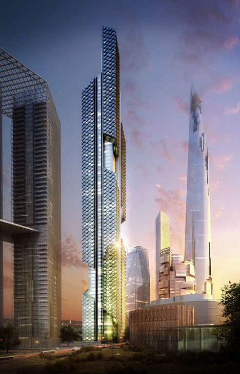 mrakodrap tancujúceho draka Soul tanec-drak-mrakodrap-soul