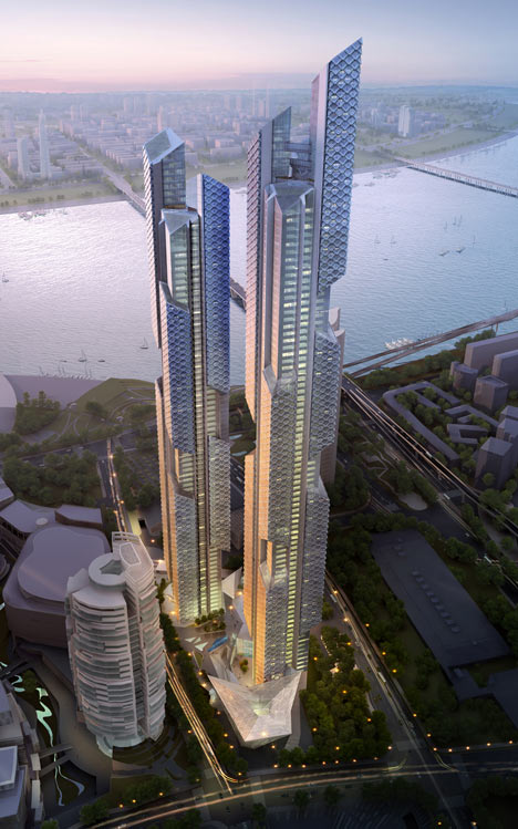 Projekt mrakodrap v Soule Projekt Mrakodrap Soul