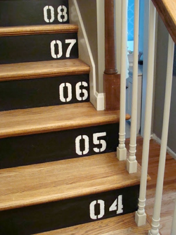 Digitálny nápad na renováciu dekorácie schodiska