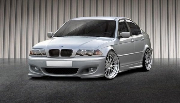 BMW radu 3 E46 1998 2005 strieborné auto BMW radu 3 E46 1998 2005 odznak spinner