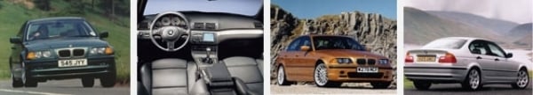 BMW radu 3 1998 2005 zlatý strieborný modrý vnútorný zameriavač Pohodlné jazdy po horách, BMW radu 3 1998 2005, zlatý vnútorný pohľad