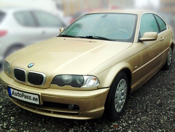 BMW radu 3 1998 2005- zlatý predný Varianty-BMW radu 3 1998 2005- zlatá- čelná