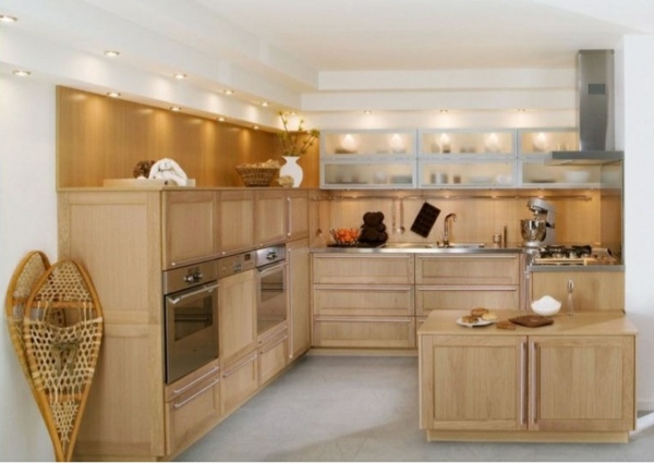 moderná kuchyňa-pult-medvedík-ako-dekorácia