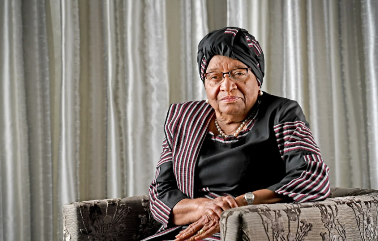 Ellen Johnson Sirleaf, bývalá prezidentka Libérie