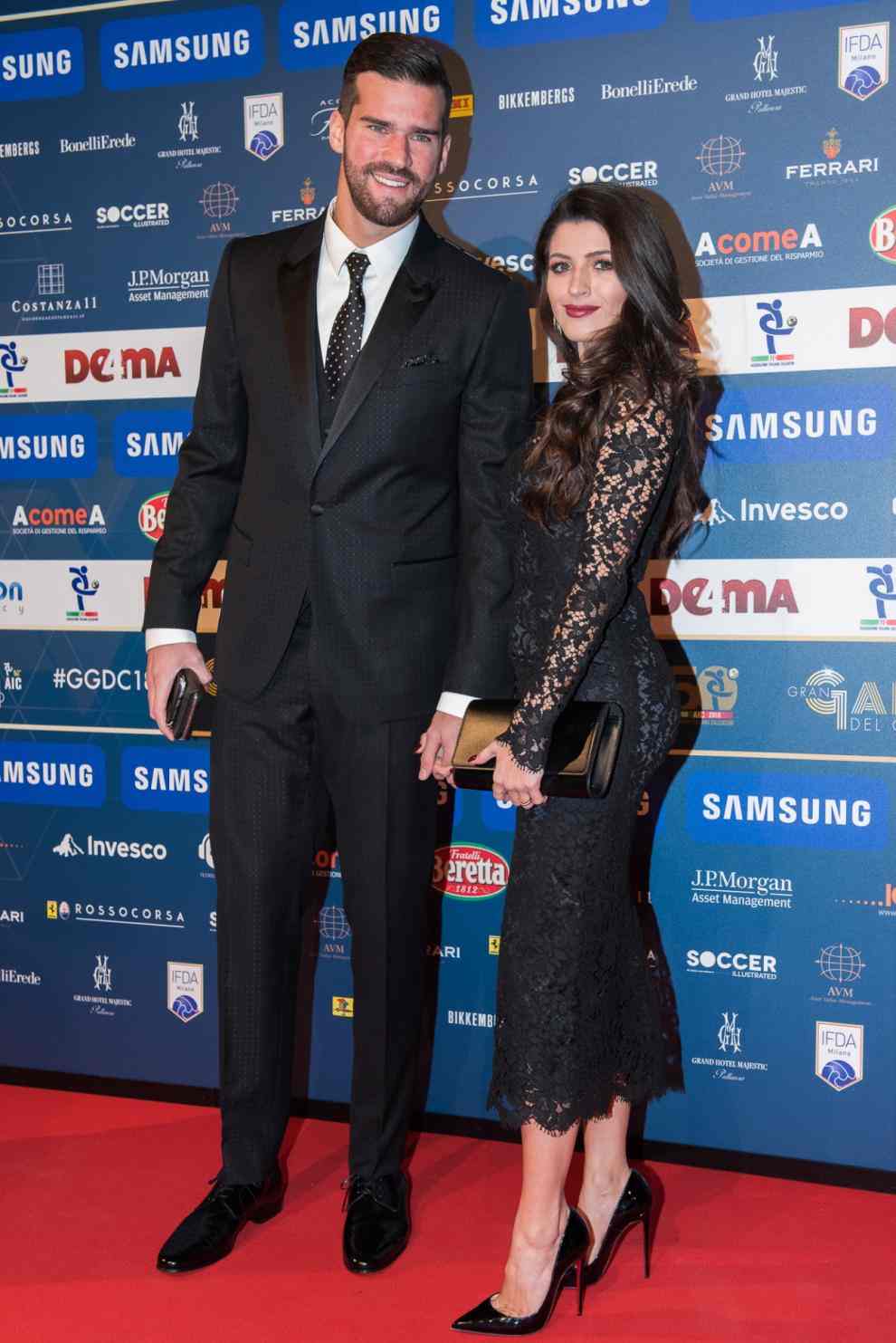 Brankár Liverpoolu Alisson Becker a jeho manželka